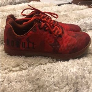 NOBULL training shoes women’s 9 red camp